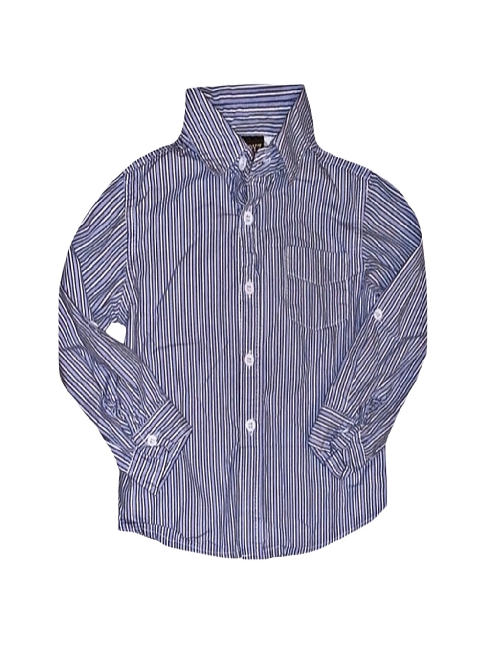 BOYZ WEAR BY NANNETTE Button Down Long Sleeve Top Size 4